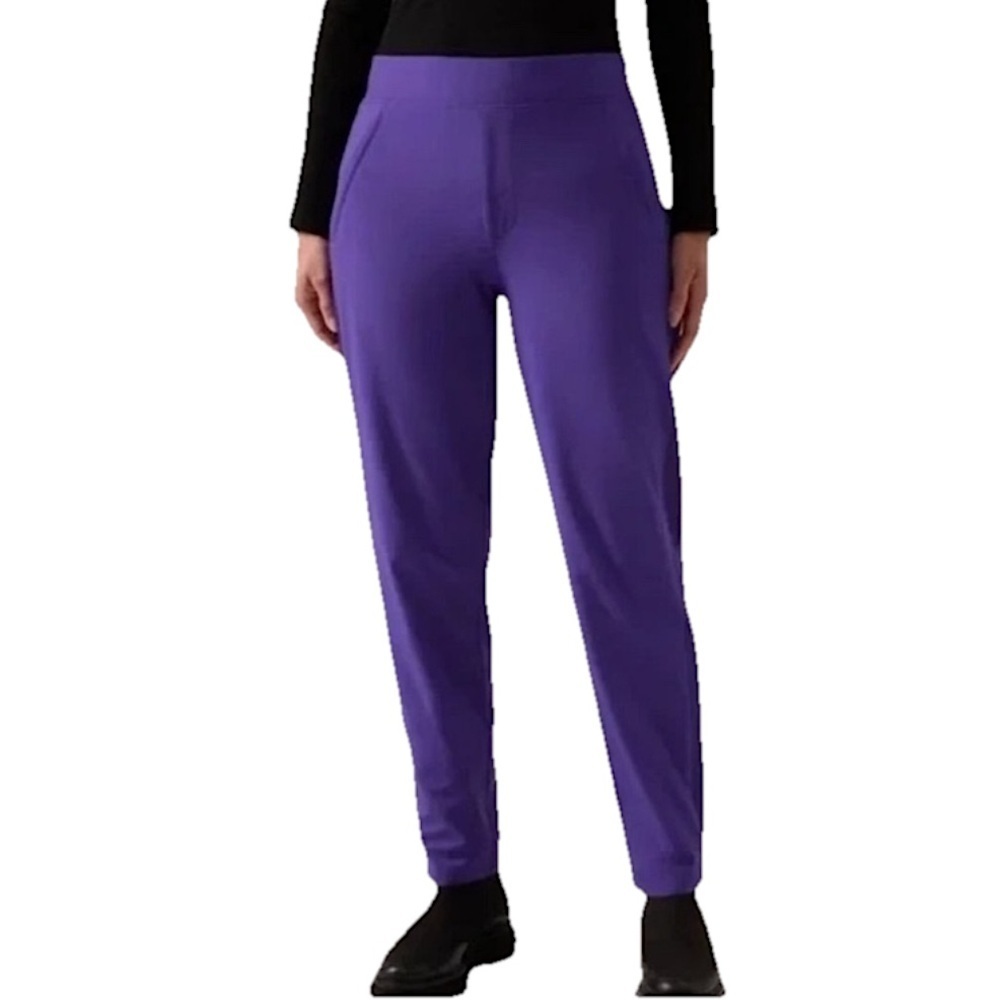 Athleta Brooklyn Lined Pant Purple 12